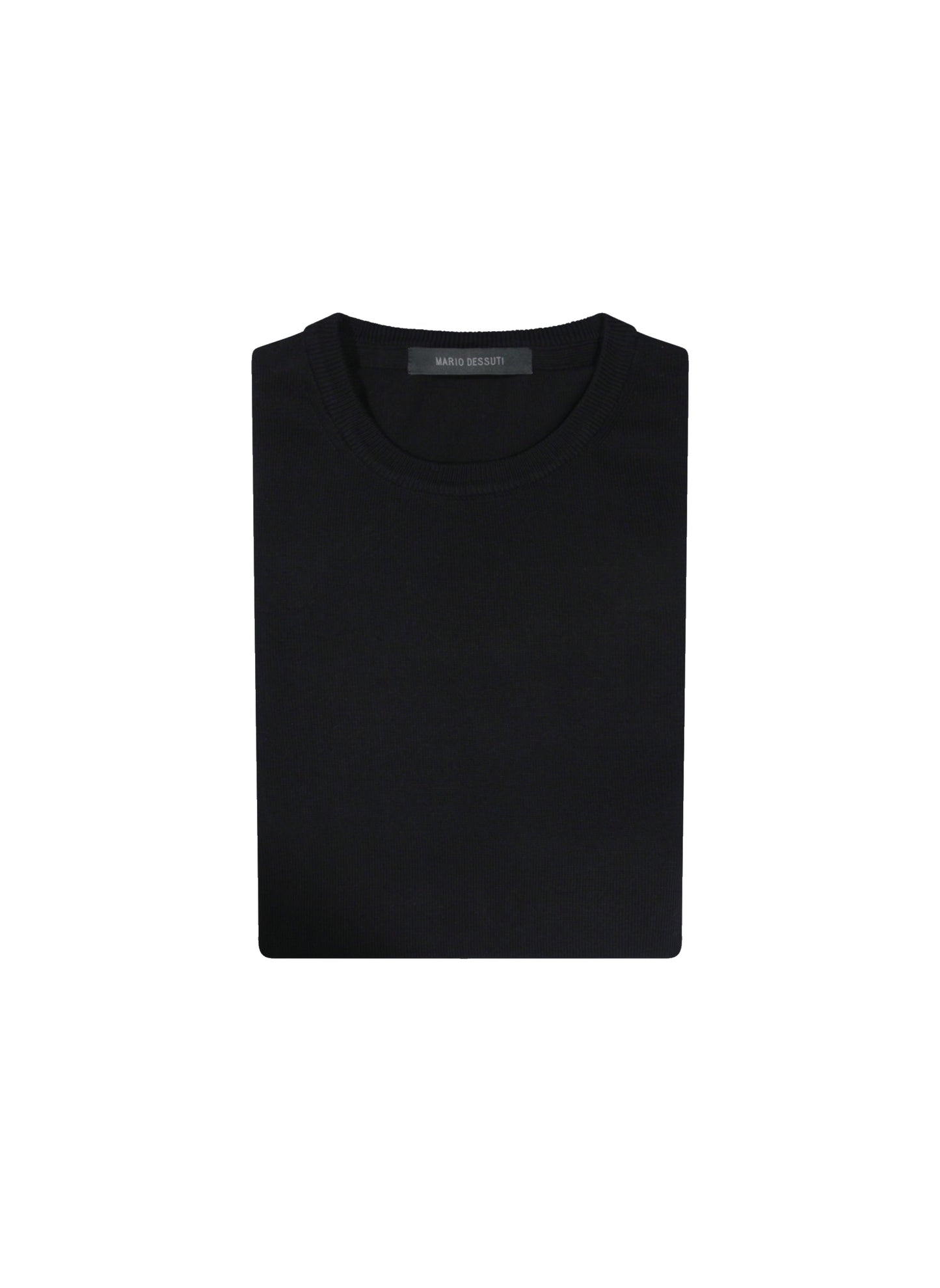 Pull Noir - Col Rond