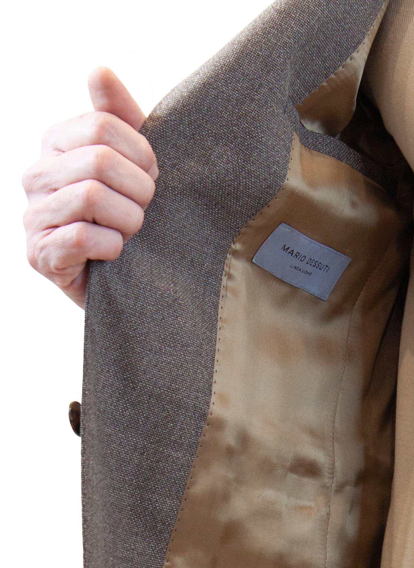 Veste Nattée Taupe