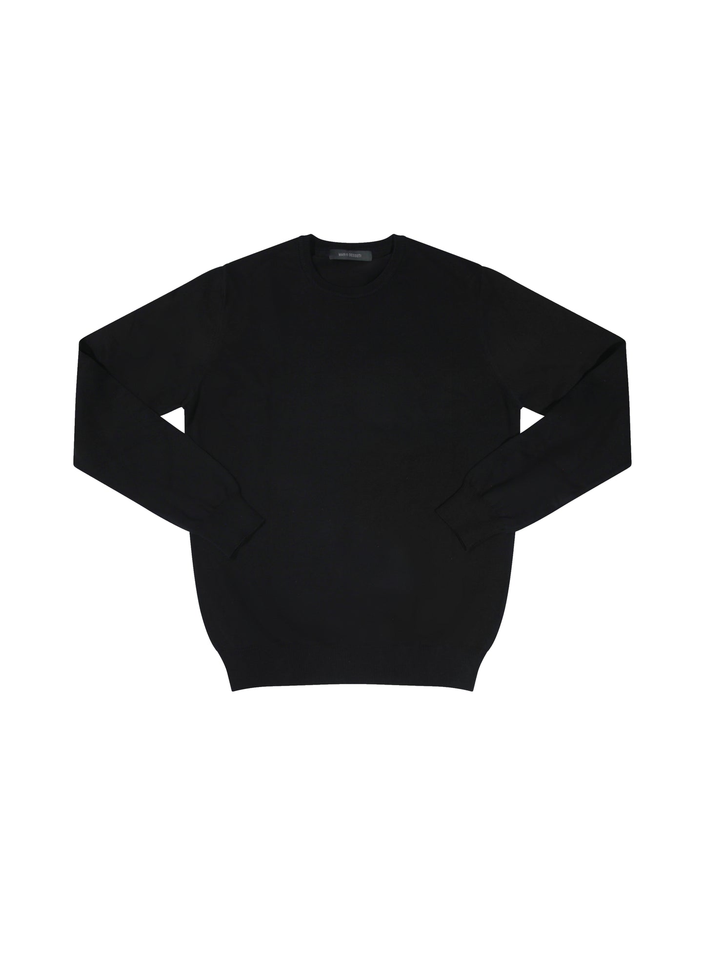 Pull Noir - Col Rond