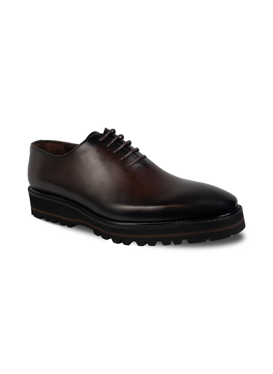 One Cut Semelle Gomme Marron