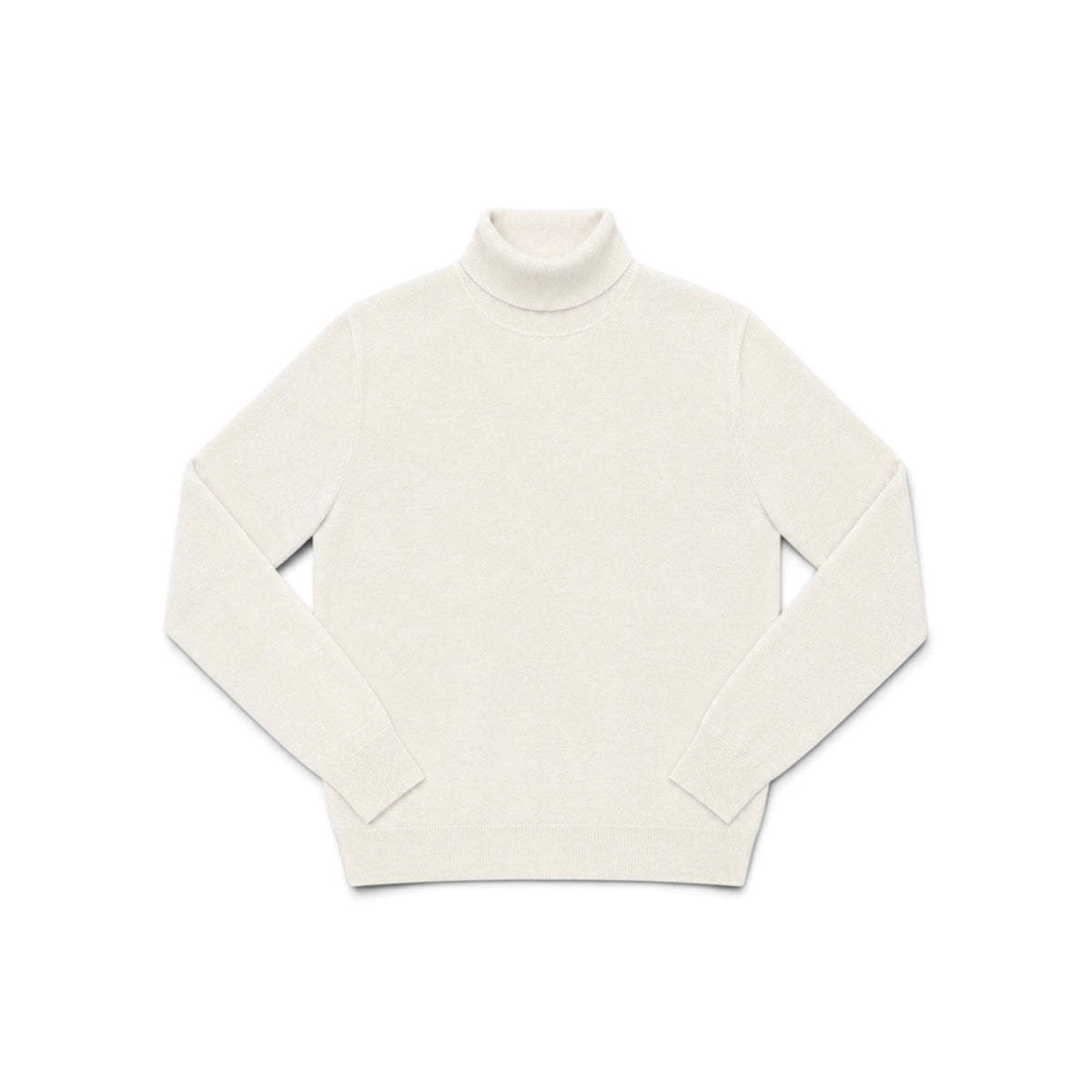 Pull Ecru - Col Roulé