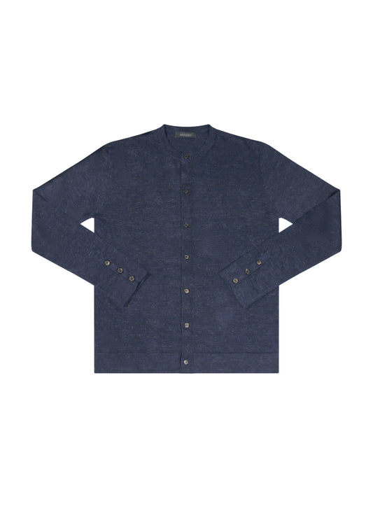 Chemise en Lin - Bleu